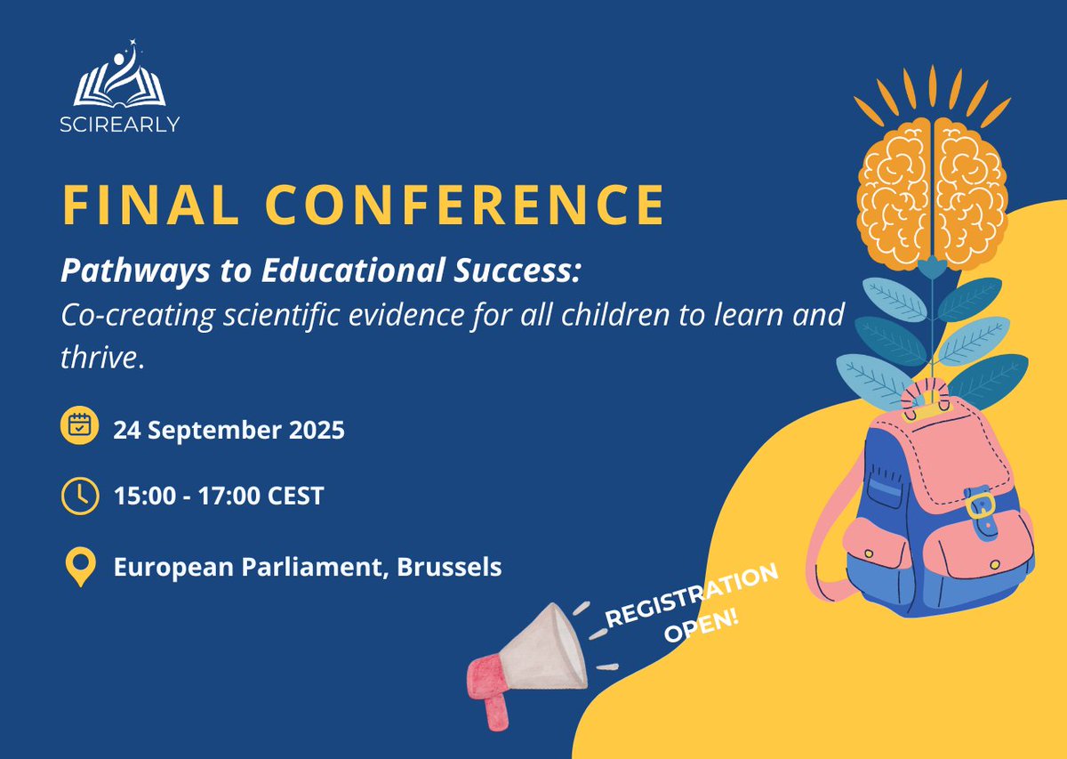 The SCIREARLY project, funded by the EU’s Horizon Europe programme, has spent the last three years co-creating research with schools and communities across Europe to understand what helps all children learn and thrive, starting from the early years.