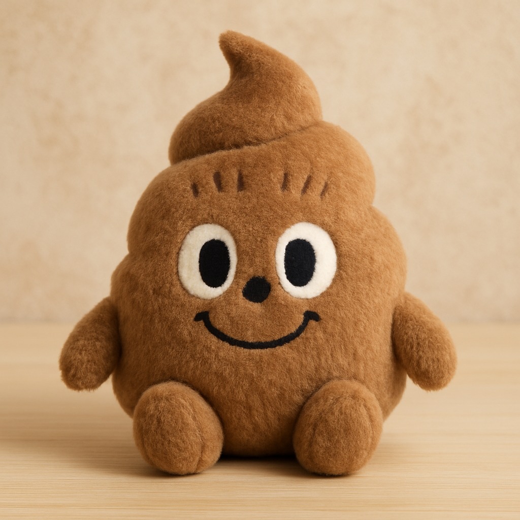 iamabverse's tweet image. F*ck your Labubus.
Presenting my creation:
The LaPOOPOO.
