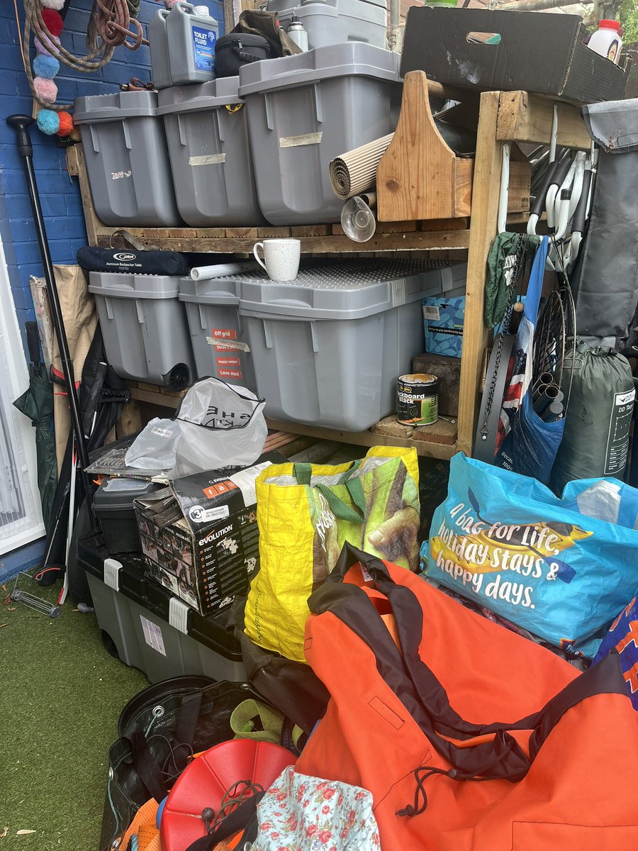 EdadventuresM's tweet image. Never stops!! After morning of admin I have the ‘lovely’ task of starting a huge sort out, inventory & re order of work stuff, bearing in mind I have to get the garden tidy for Marthy’s bday get-together on Thursday too 😂😩 this is not my fave part of the business 🙄🤬