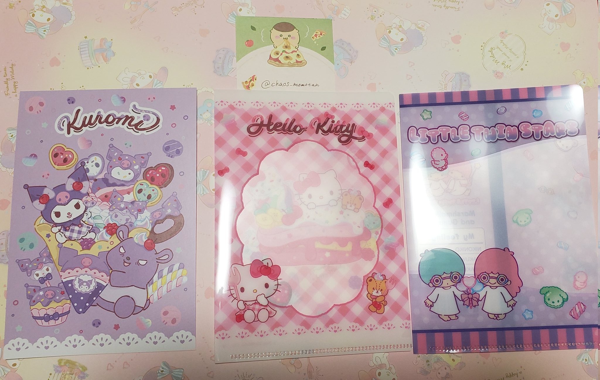 超レア！！サンリオ　モモベリー　キティ　クリアファイル➕　ポストカード 超レア！！サンリオ モモベリー キティ クリアファイル➕ ポスト