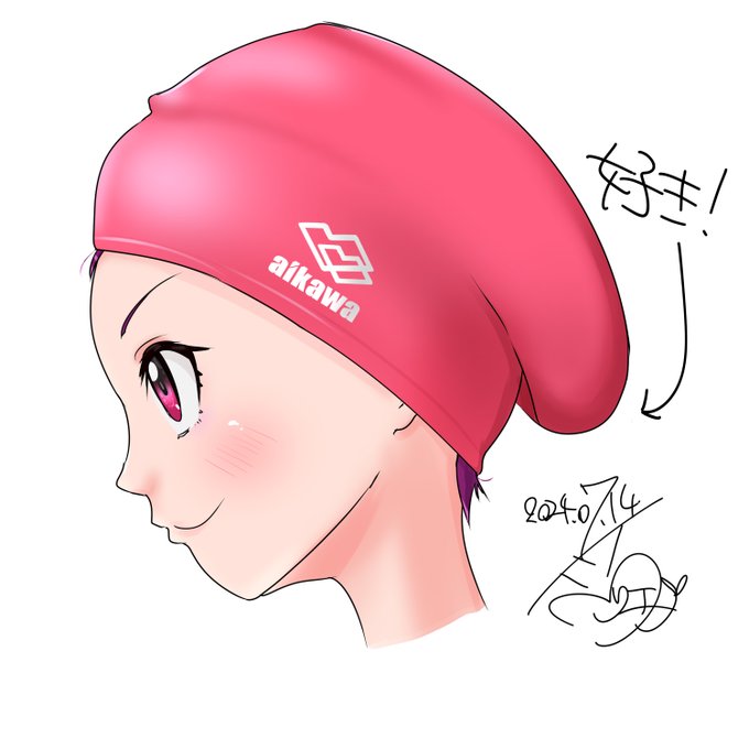 @ham_chin_momo 髪の毛長い人がキャップかぶってこうなるのもすごくすきですね。でも髪の毛入れるの大変そう・・・ 