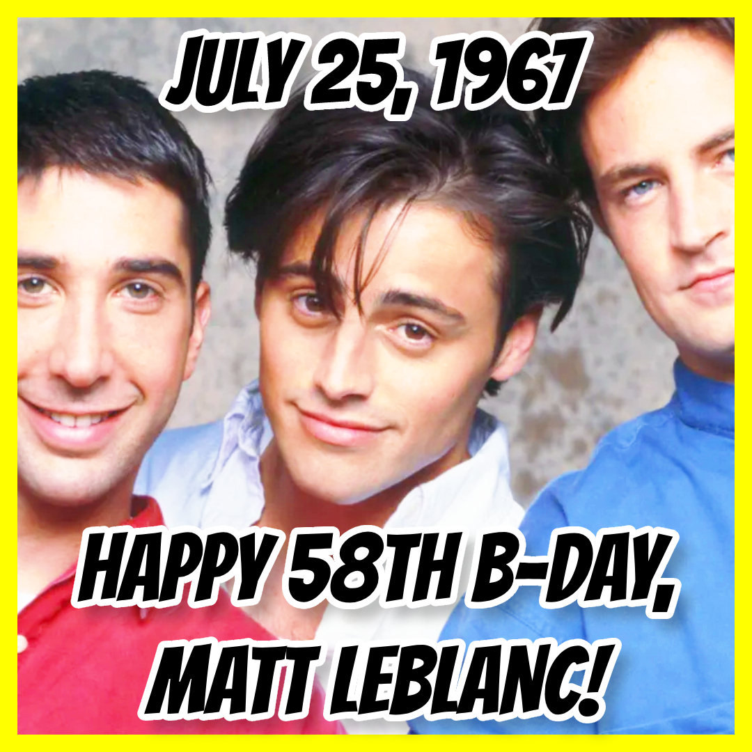 dragonmovieguy's tweet photo. Happy 58th #Birthday, Matt LeBlanc!!
What's YOUR #favorite #MattLeBlanc Movie or T.V. Show??!!
#BDay #Movie #TVShow #Friends #LostInSpace #ManWithAPlan #Episodes https://t.co/7oAlivw5yc
