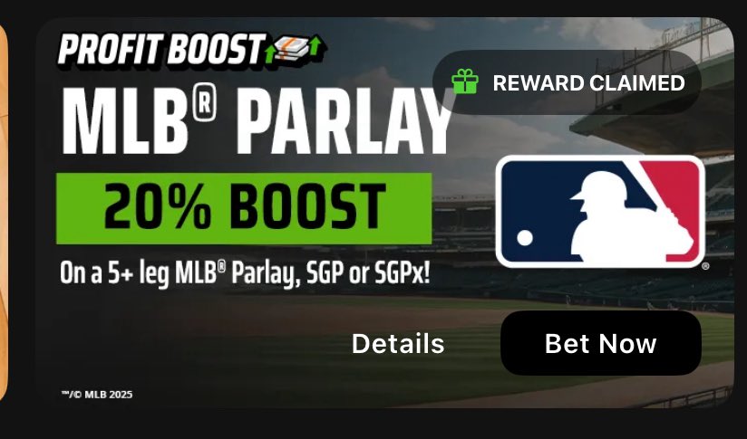 JDGoldboys's tweet image. Which one should I share the play for?
5 leg (most likely over +1600) or No Sweat (Probably +500ish range)