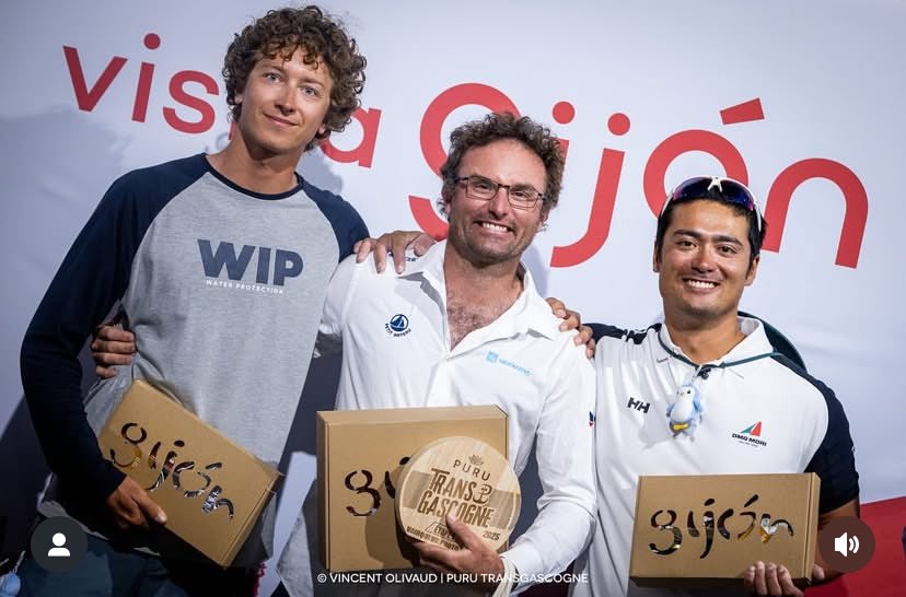 Captain PURU (@captainpuru) on Twitter photo The winners podium for <a href="/PuruSailing/">PURU Transgascogne</a> 1st leg 2025
Now that’s an easy $pengu plushie to spot 😁
Congrats <a href="/Benoit_Marie/">Benoit Marie</a> <a href="/sailingdmgmori/">DMG MORI Sailing Team</a> <a href="/Mathis_Bourgnon/">Mathis Bourgnon</a> 👏🏻 The winners podium for <a href="/PuruSailing/">PURU Transgascogne</a> 1st leg 2025
Now that’s an easy $pengu plushie to spot 😁
Congrats <a href="/Benoit_Marie/">Benoit Marie</a> <a href="/sailingdmgmori/">DMG MORI Sailing Team</a> <a href="/Mathis_Bourgnon/">Mathis Bourgnon</a> 👏🏻