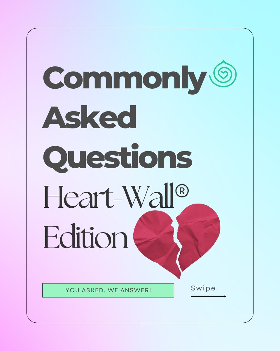 DiscHealing's tweet image. Ever wondered what a Heart-Wall® really is—or if you might have one?

Swipe through for answers to some common questions we hear. 💗

Clearing your Heart-Wall isn’t about fixing what’s broken—it’s about freeing what’s been weighed down.

#HeartWall #EmotionCode #EnergyHealing