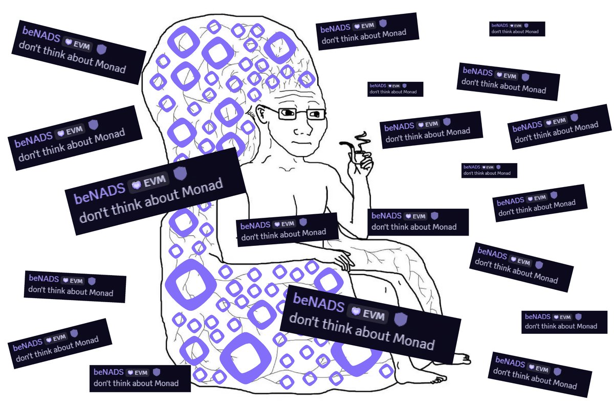 be_kindplss's tweet image. did you know your brain isn’t wired to process negation?
if i keep saying "don’t think about Monad" a thousand times, you’ll still end up thinking about it