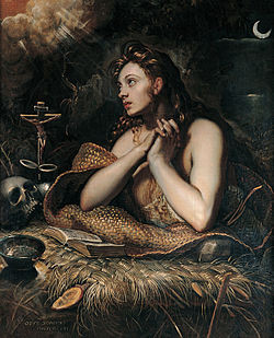 CorncrakeMag's tweet image. St. Mary Magdalene was a disciple of Jesus who cleansed her of seven demons, and she financially aided him in Galilee. She was one of the witnesses of the Crucifixion and burial of Jesus and, famously, was the first person to see him after the Resurrection.