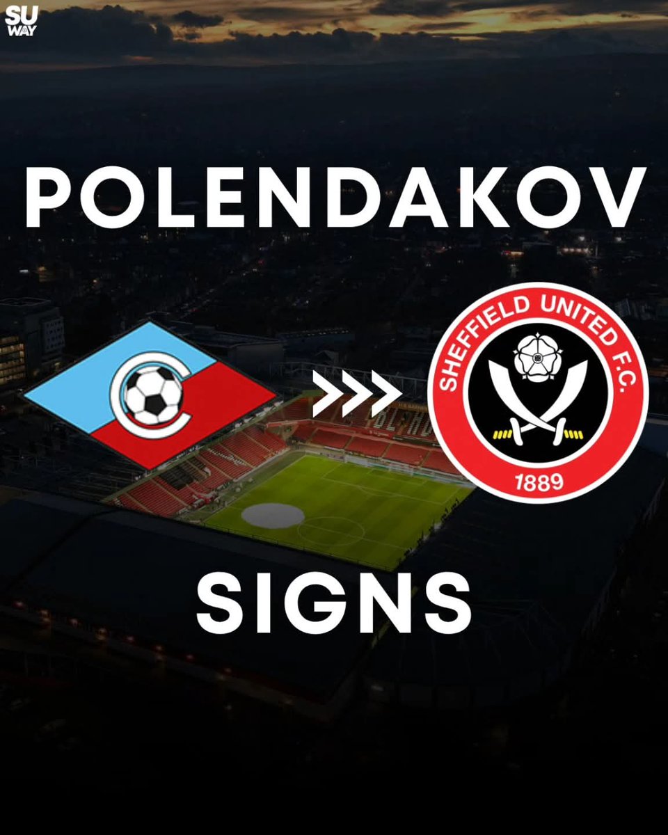 SheffUnitedWay's tweet image. Sheffield United have completed the latest summer signing as Mihail Polendakov, 18, joins for an undisclosed fee.
His move is subject to the relevant documentation being approved.
Welcome Mihail!
#sufc #SheffieldUnited #Blades #utb