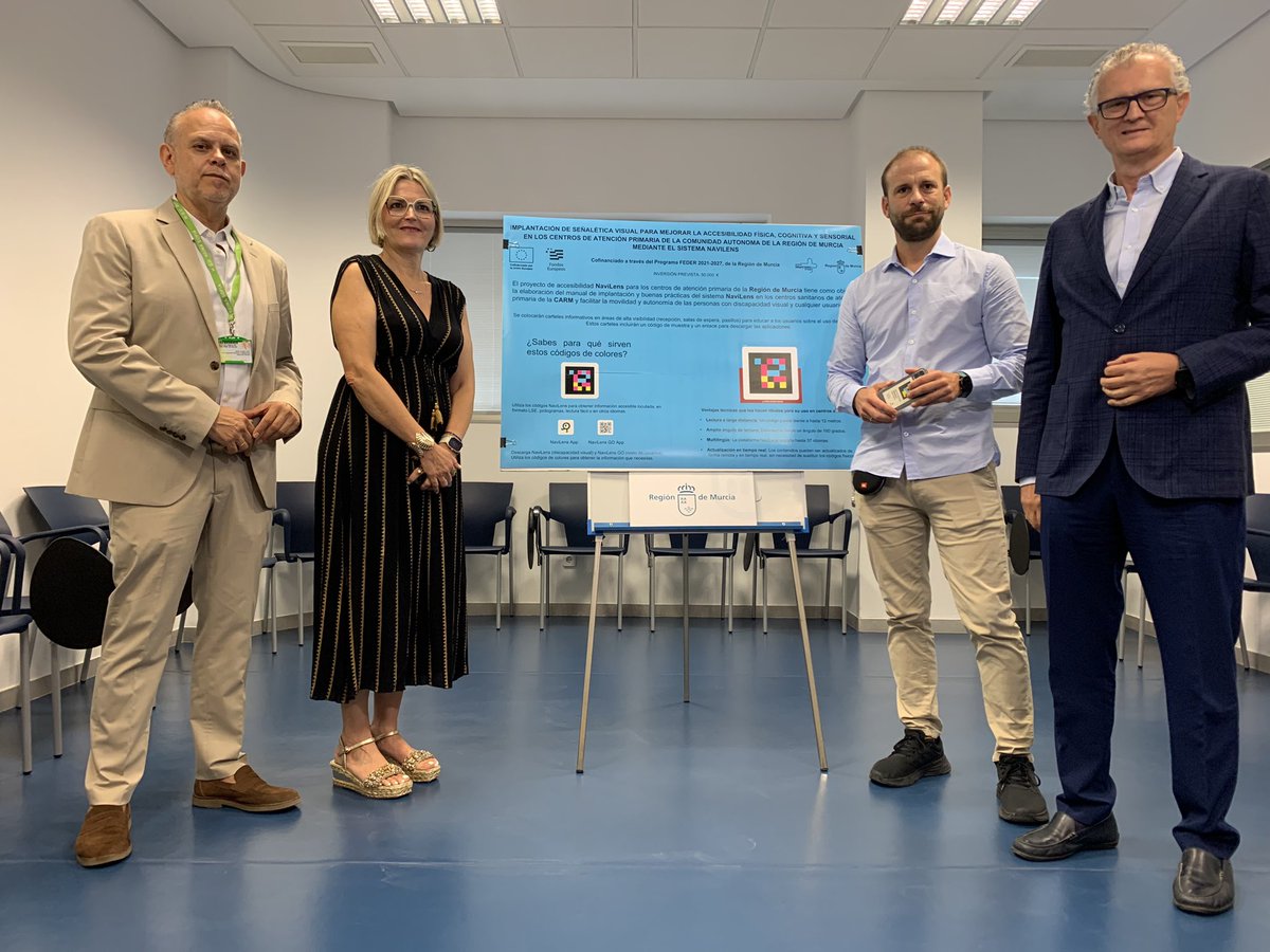 Murciasalud's tweet photo. 🏥Todos los centros de Atención Primaria contarán con señalización adaptada para personas con discapacidad 👉

https://t.co/Txl98isjja https://t.co/qkukGqoGkf