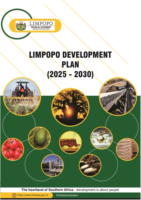 GovernmentZA's tweet image. READ| The 2025 - 2030 Limpopo Development Plan has been published and it is accessible on the provincial website. Click on this link zurl.co/Cb1mW
#GovZAUpdates