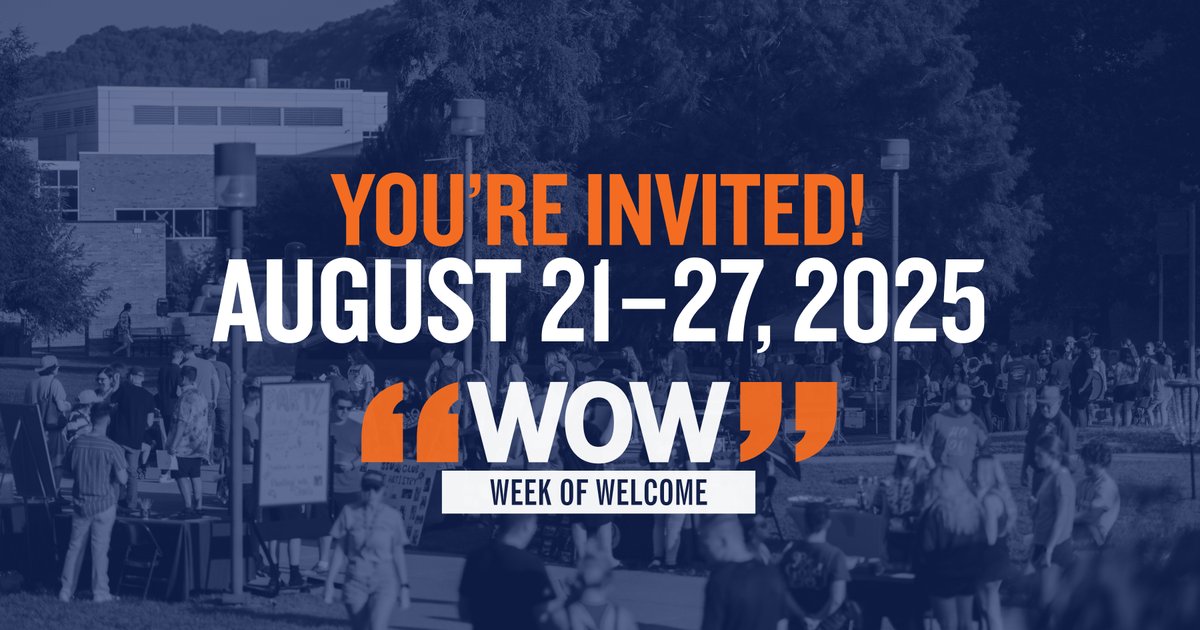 Get ready for Week of Welcome! 🐻👋

✅ Explore campus services
✅ Discover academic resources
✅ Connect with peers and student organizations
✅ Have fun and get ready for the start of the semester!

SAVE THE DATE 📆 August 21-27, 2025

Register » shawnee.edu/wow