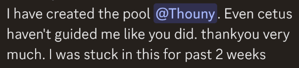 BL0CKRUNNER's tweet image. doing devrel for free for the largest DeFi platforms on Sui rn
-> +2y on mainnet
-> millions captured
-> poor docs
-> closed-source code
-> no support
It does not do justice to the Sui Stack and it doesn't encourage new devs to build on Sui