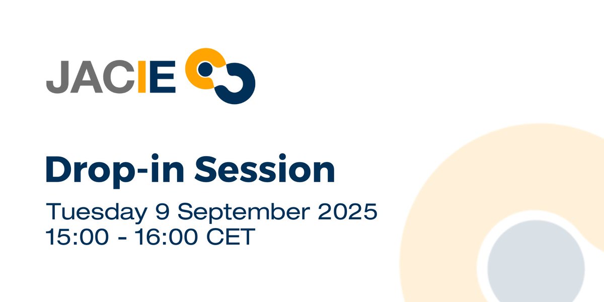 JACIE_EBMT's tweet image. Save the date for our next Drop-in Session:
📆 Tuesday 9 September
 ⏰ 15:00 - 16:00 CET

A perfect opportunity to learn more about JACIE Certification - our JACIE Medical Officer and Accreditation Coordinator will be there to guide you!

Explore more ⬇️
ebmt.org/ebmt/news/join…