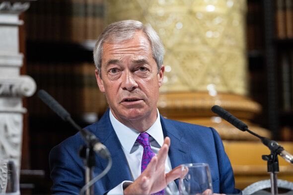 haveigotnews's tweet image. In a speech yesterday Nigel Farage said Britain needs "a bit more fear", and then obliged by unveiling policies he'd bring in as Prime Minister