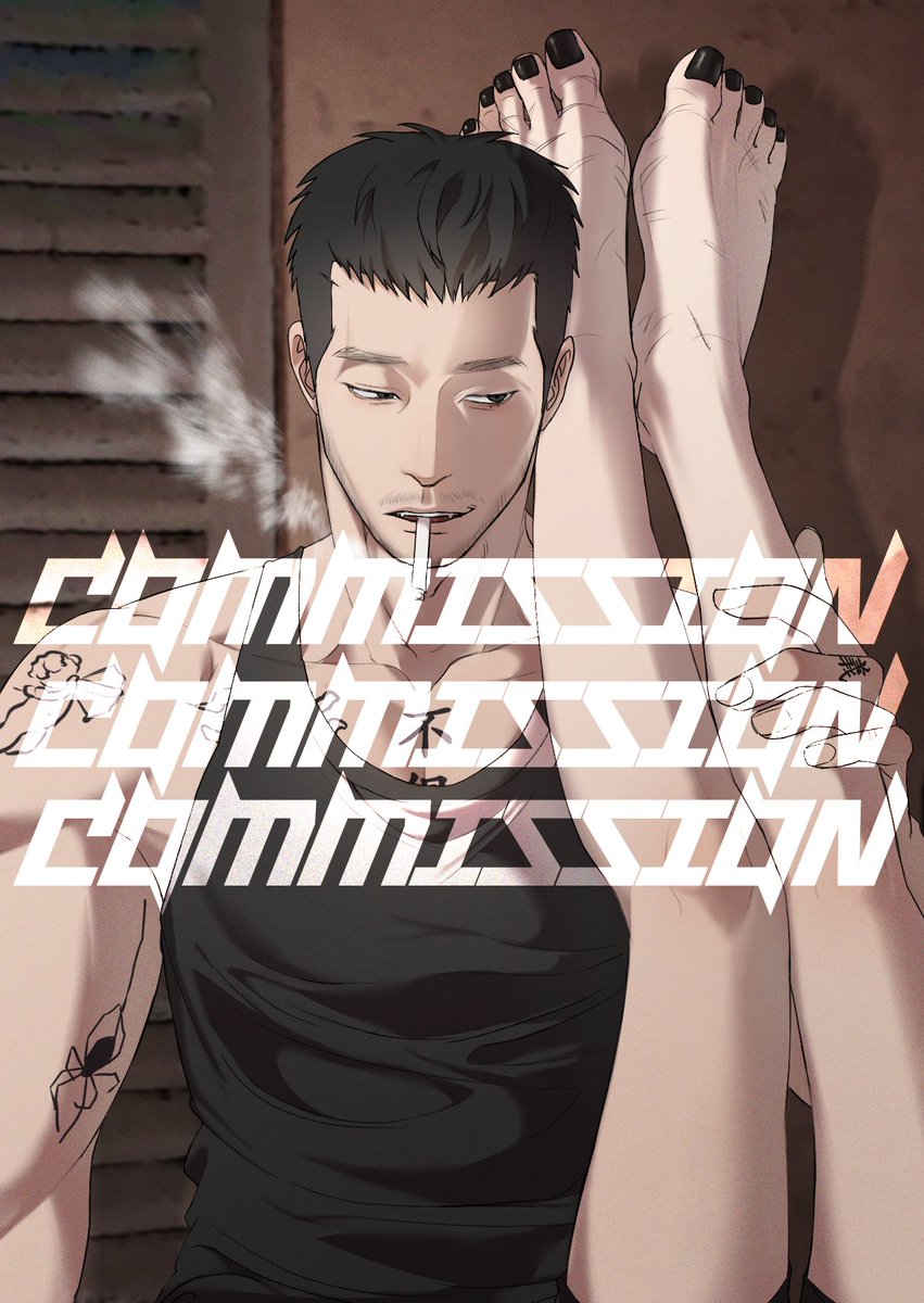 Highway2He1l's tweet photo. 커미션 작업했습니다!!🤍감사합니다...🖤 https://t.co/AzkpyJjrxJ