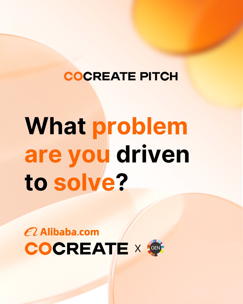 Tell us for a chance to pitch live for a share of $1M in Las Vegas, USA or London, UK where you'll introduce your bold solutions to thousands, connect with investors, and gain access to AI tools and sourcing networks to turn your dream into reality. 

It all starts here 👉
