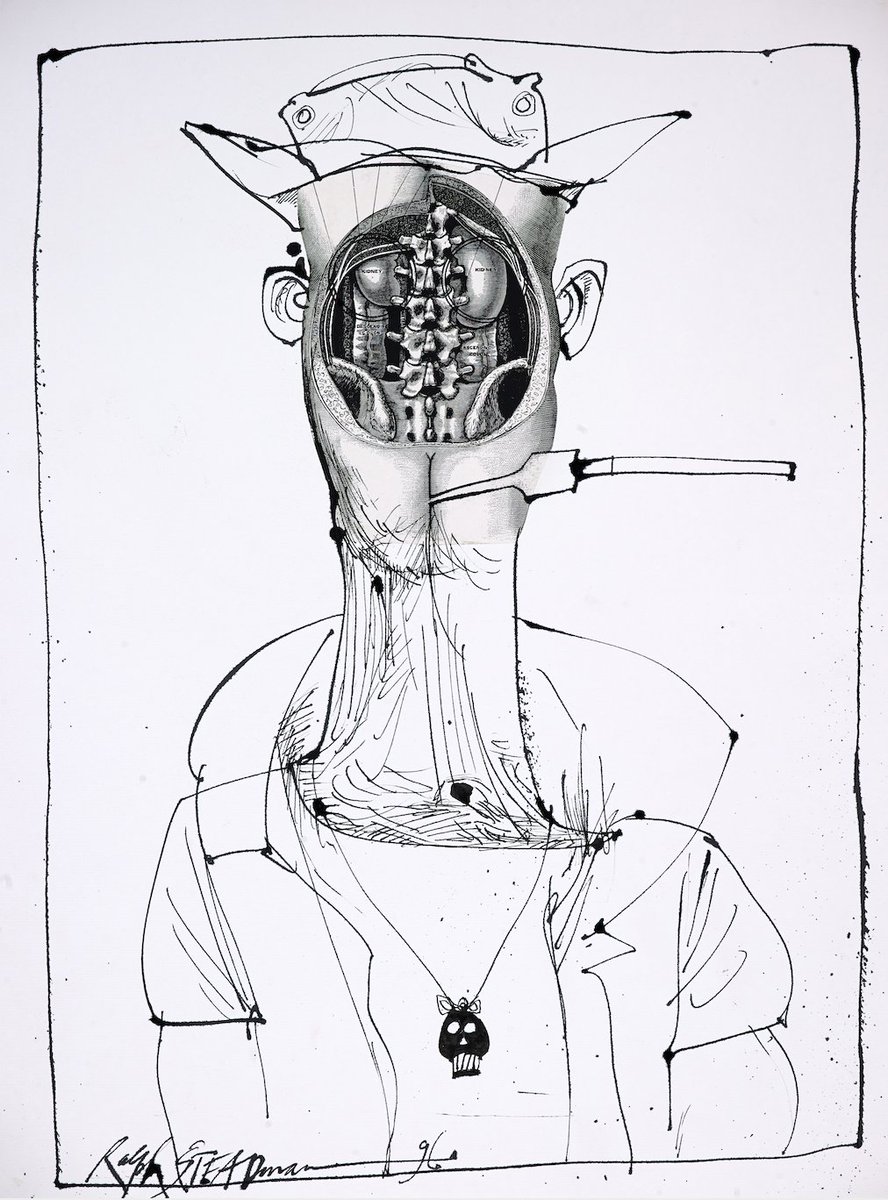 Ralph Steadman Art tweet media
