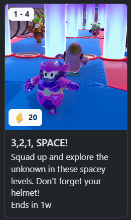 I can't believe it's finally back

Coming back to Fall Guys for this