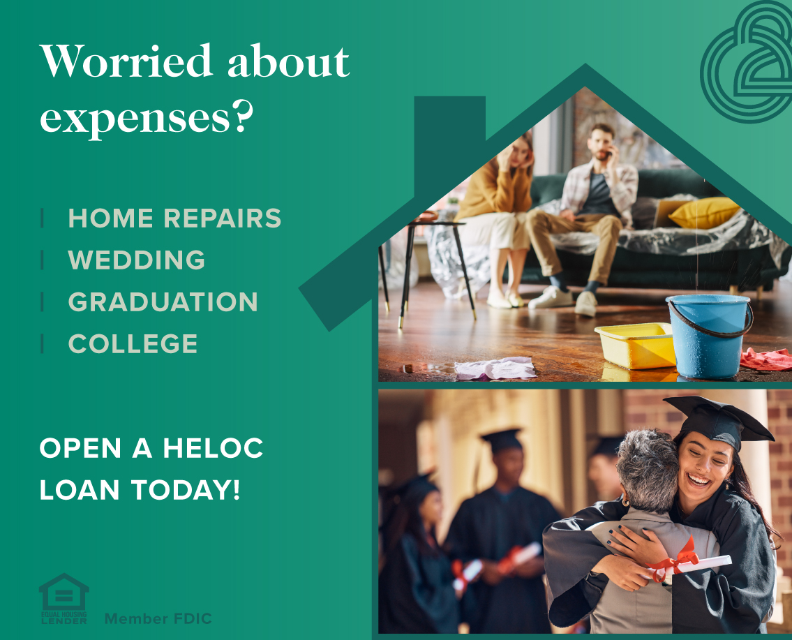 Thinking about a home project or planning for a wedding, graduation or college - but concerned about the cost? A HELOC loan from Old Second might be the answer, with no origination fees! Speak to a lender today to find out more: ow.ly/B6q050VKWA0
#HELOCLoan #HomeImprovement