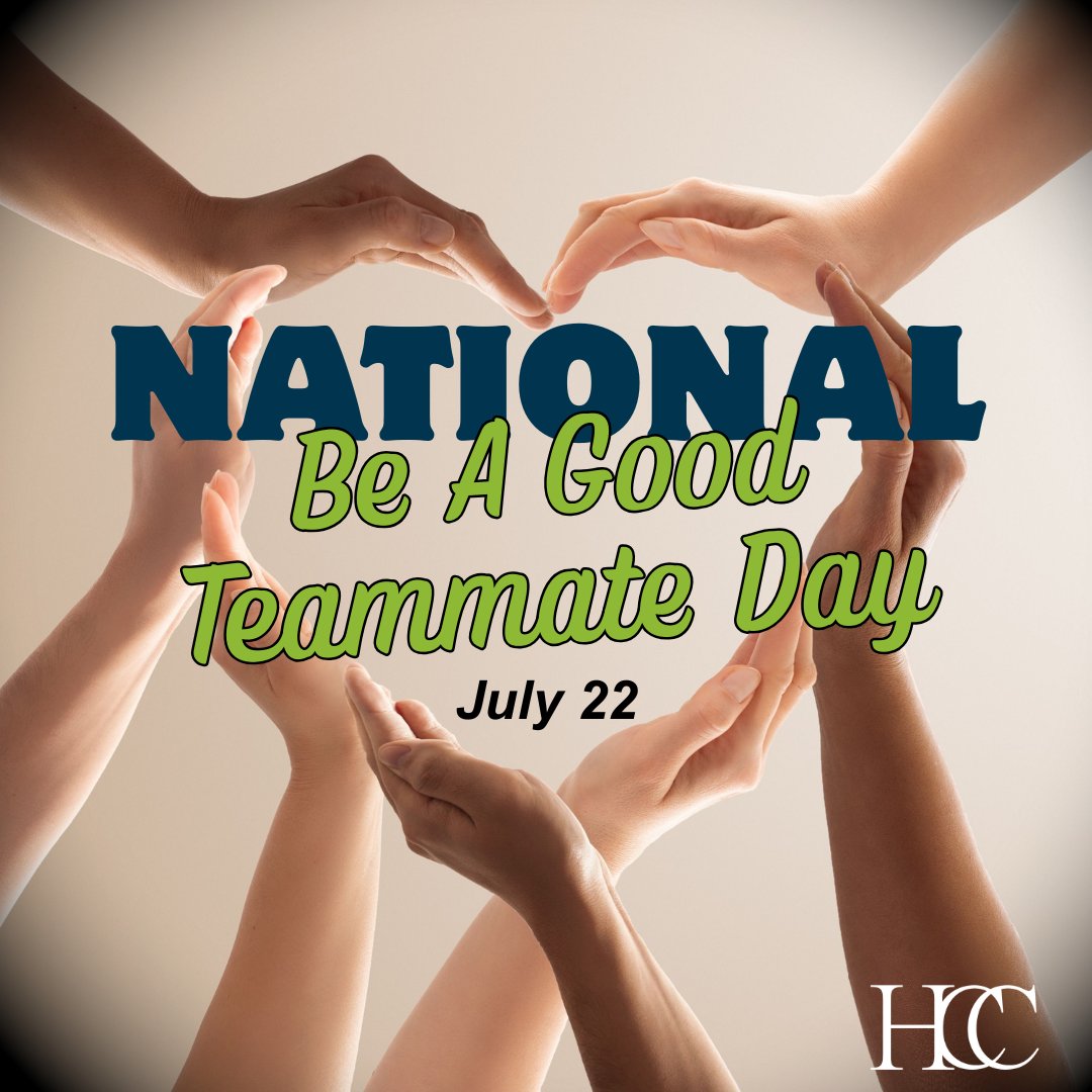 HCCHR3's tweet photo. 🌟 Happy National Be a Good Teammate Day! 🌟 Celebrate empathy and teamwork. How do you uplift your teammates? Share below! 👇 #PEO #HCC #HRSolutions #HRManagement #HRConsulting #BeAGoodTeammate #Teamwork https://t.co/4aA86PtbXd https://t.co/QVJc076mP8