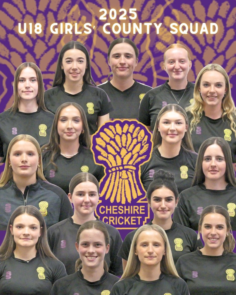 CheshireCB's tweet image. 🏏The 2025 Cheshire Girls County Squads are out! 🌟
From U11s to U18s, these rising stars have earned their place through talent, dedication & love for the game.
👏 Congrats to all selected players!
📲 cheshirecricketboard.co.uk/cheshire-crick…
📸 Follow @cycscores for updates & highlights!