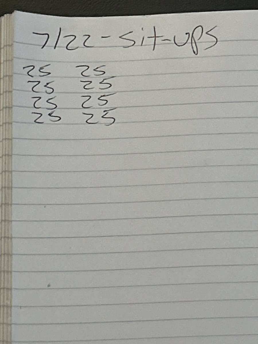 JustUrAvgFlyGuy's tweet image. My quest to get back to 1,000 sit-ups daily begins today
Tired of my belly & weighing 217 lbs
The goal is to get back to 185 lbs & keep the weight off
75 sit-ups down & I’m already feeling it
LFG