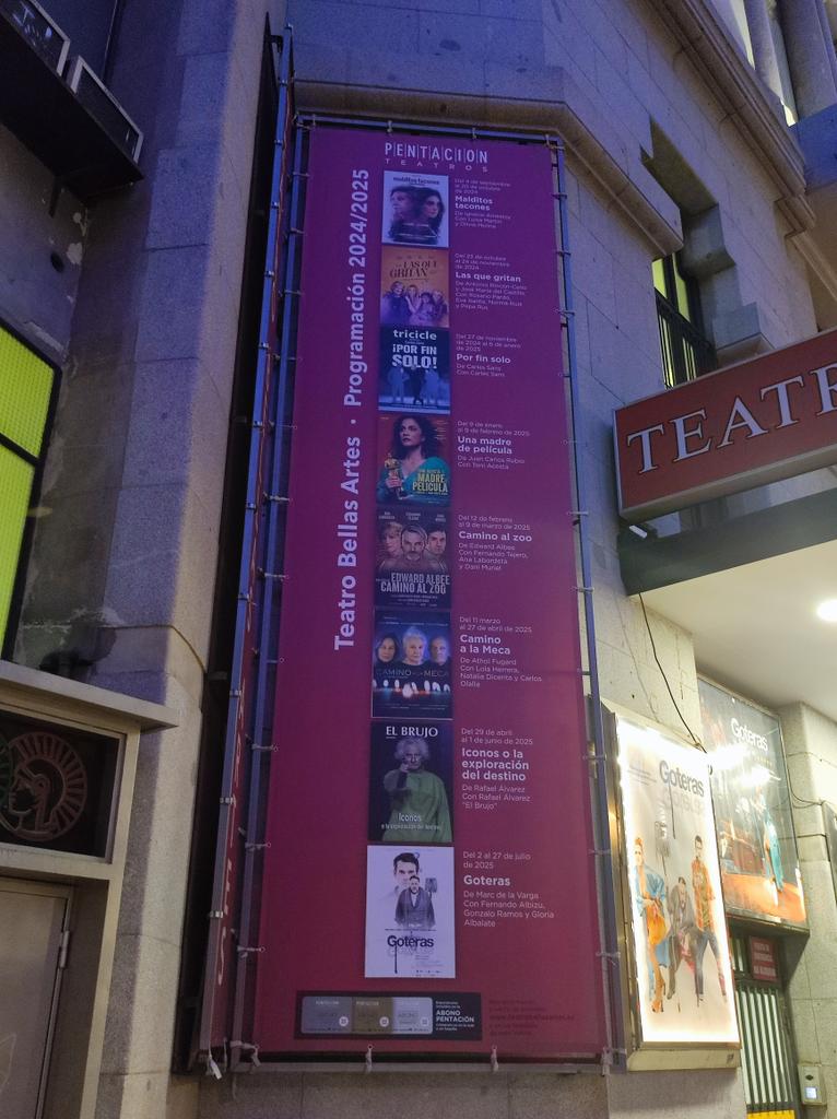 PALOMITAS DE MAÍZ (@palomitero) on Twitter photo Es ver este cartel y reconocer en él el éxito de la propuesta teatral de la temporada, así como haber podido disfrutar de todos ellos. Excelentes trabajos exhibidos por iniciativa del director del <a href="/TeatroBellasArt/">Teatro Bellas Artes</a>, don <a href="/JCimarro/">Jesús Cimarro</a> y bien gestionados por su empresa <a href="/_PENTACION_/">Pentación</a> Es ver este cartel y reconocer en él el éxito de la propuesta teatral de la temporada, así como haber podido disfrutar de todos ellos. Excelentes trabajos exhibidos por iniciativa del director del <a href="/TeatroBellasArt/">Teatro Bellas Artes</a>, don <a href="/JCimarro/">Jesús Cimarro</a> y bien gestionados por su empresa <a href="/_PENTACION_/">Pentación</a>