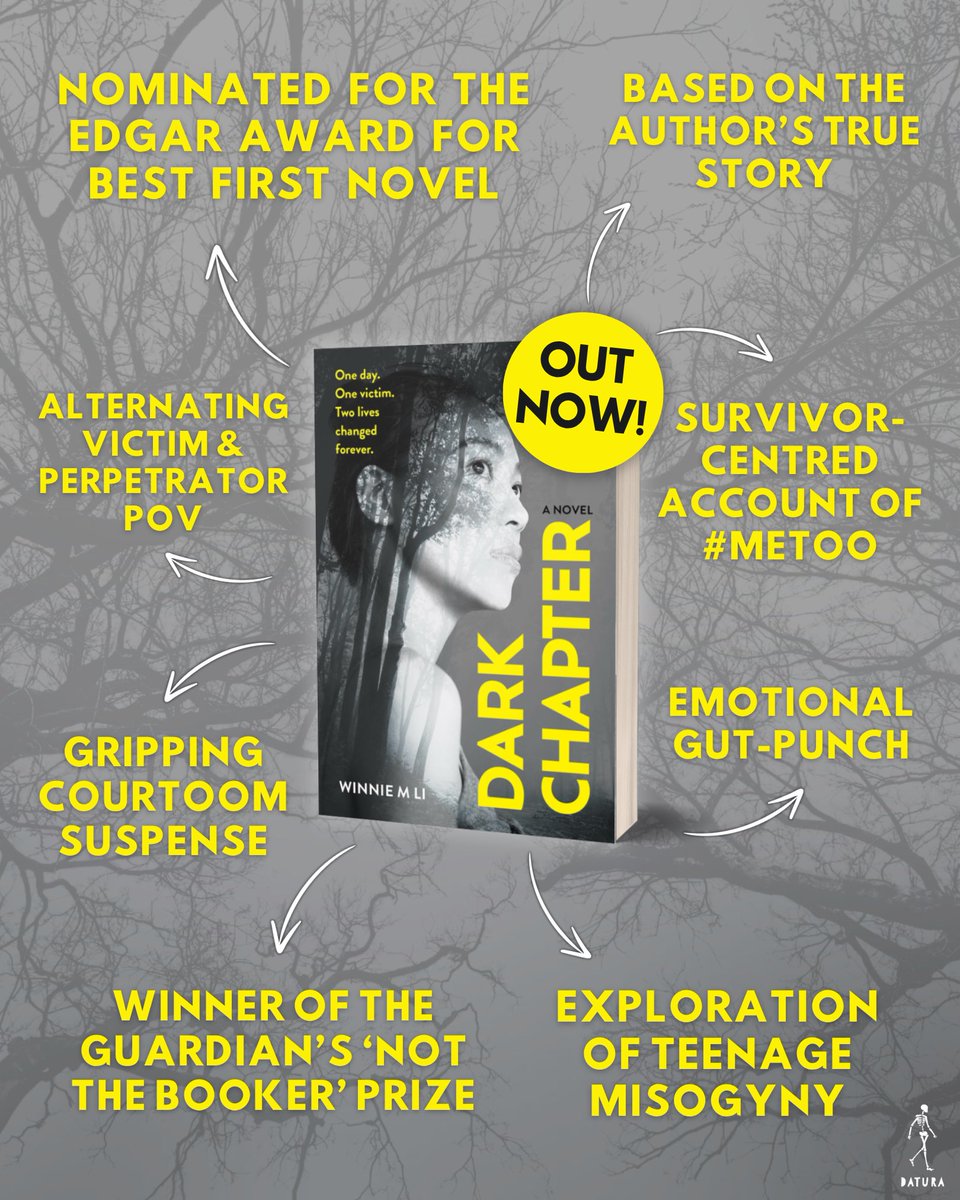 winniemli's tweet image. The new edition of my debut novel DARK CHAPTER is out in the world now, 7 years after its original publication. A lot has changed since then, but there’s the same good reasons to read it 💪
#MeToo #amwriting #believesurvivors