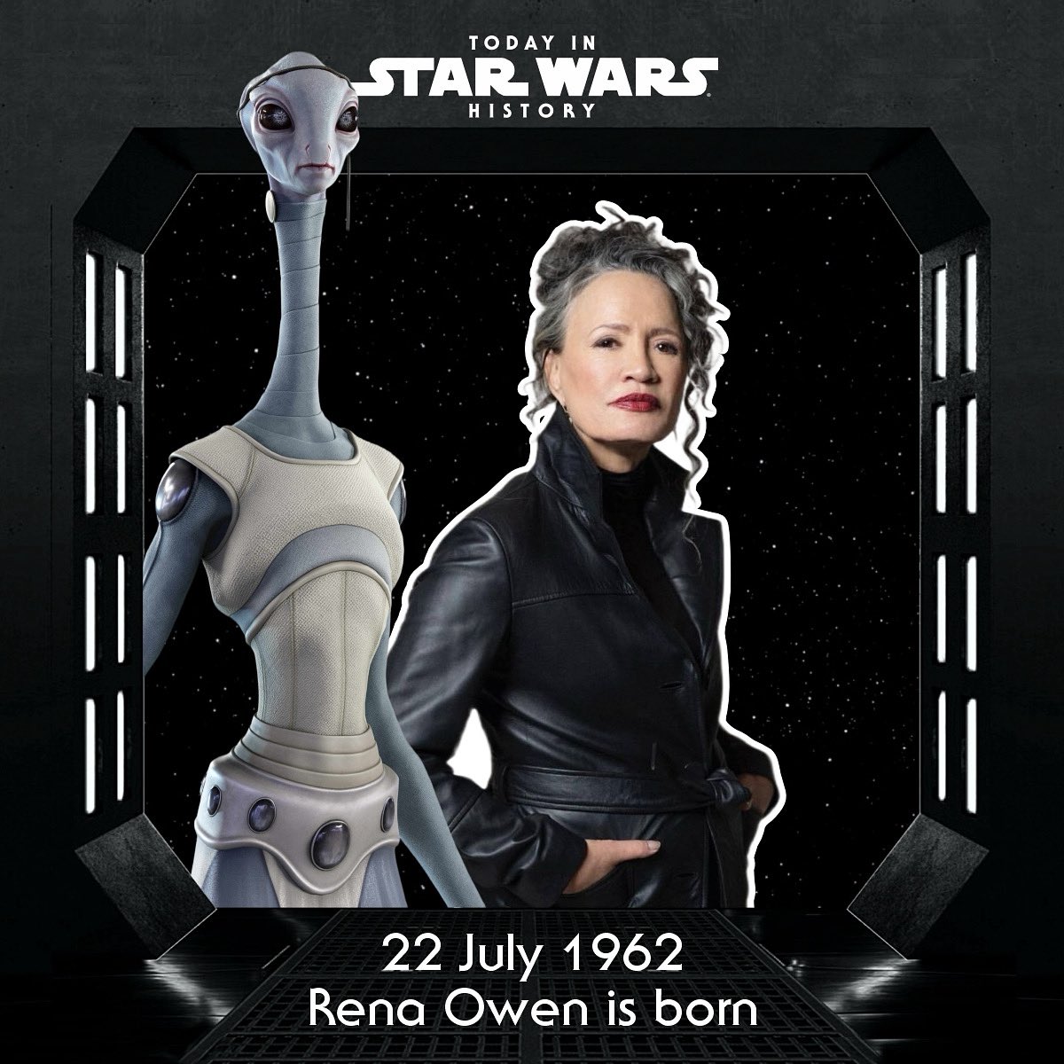 TodayinStarWars's tweet image. 22 July 1962 #TodayinStarWarsHistory “Tell your Council that the first battalions are ready.” #TaunWe #RenaOwen