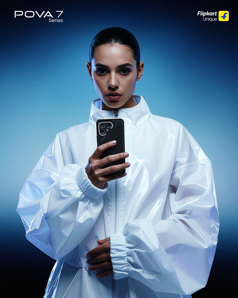 I’m kind of a big deal. That’s why I got POVA 7 Pro in my hands.

Get yours on Flipkart.

Shop now ➡️ knw.one/Pova7

#POVA | #POVA7Series