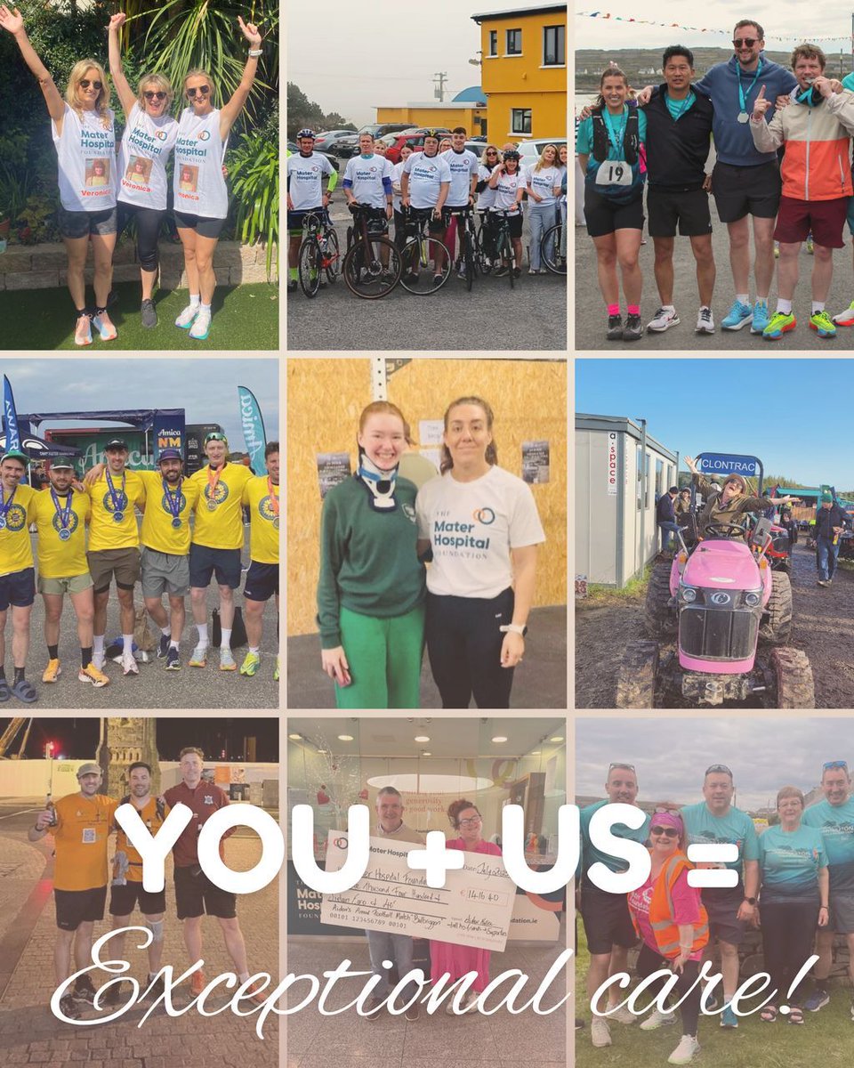 TheMaterFoundat's tweet image. 📢 We need you! 🫵
Whether it’s:
🧁 baking buns
🚴♂️ taking on a challenge
🚜 organising a tractor run
📝 hosting a table quiz
Whatever your fundraising idea - we’ll be with you every step of the way to lend support.
Get in touch with Angi today!
materfoundation.ie/ways-to-suppor…