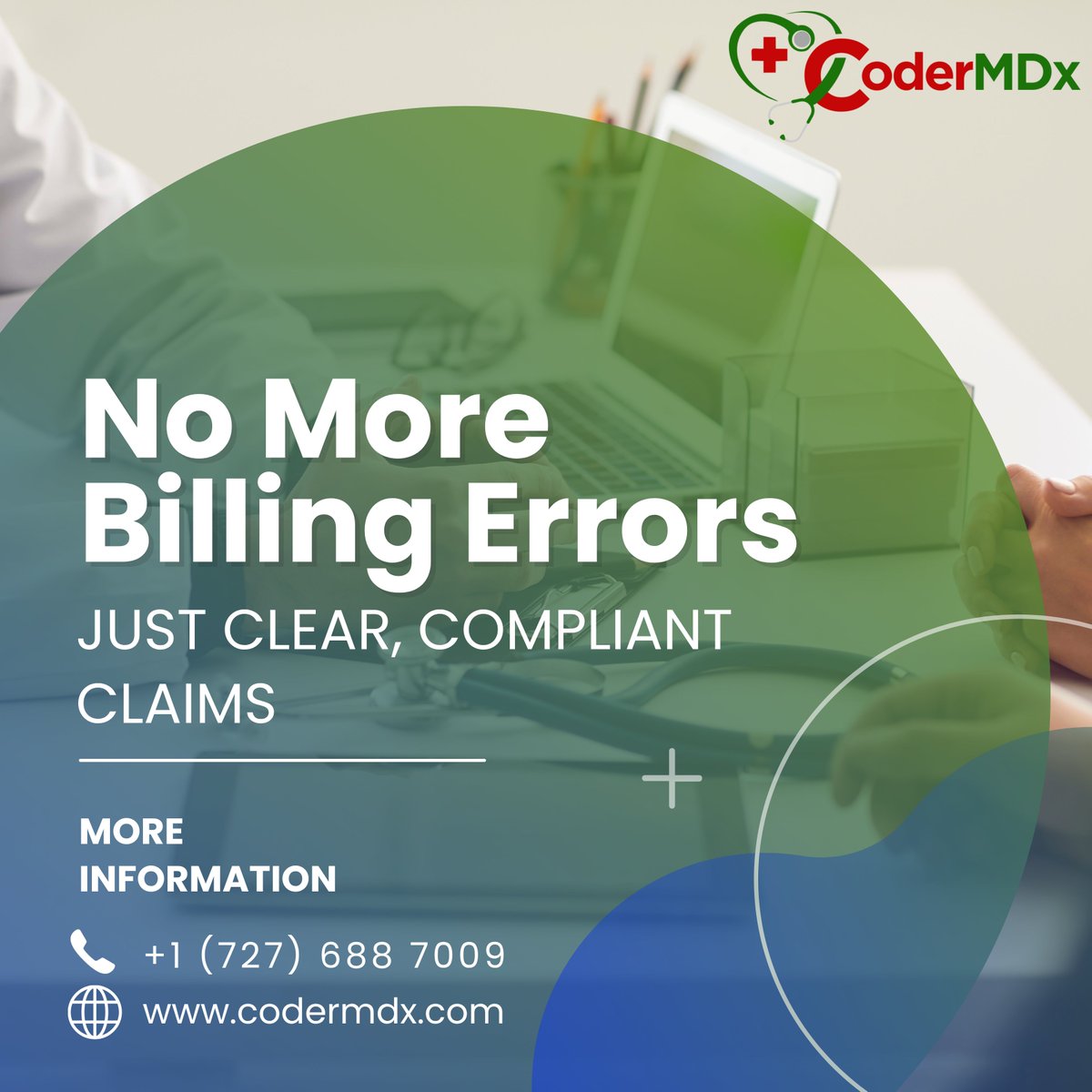 codermdx25's tweet image. 📋Stop losing revenue to mistakes. With #CoderMDx, you get #accuratecoding, #cleanclaims, and #fasterreimbursements every time.
✅99% Clean Claim Rate
✅#HIPAACompliant Processes
✅Dental, Surgical & Specialty Coding
🌐codermdx.com
#MedicalBillingExperts #DentalBilling