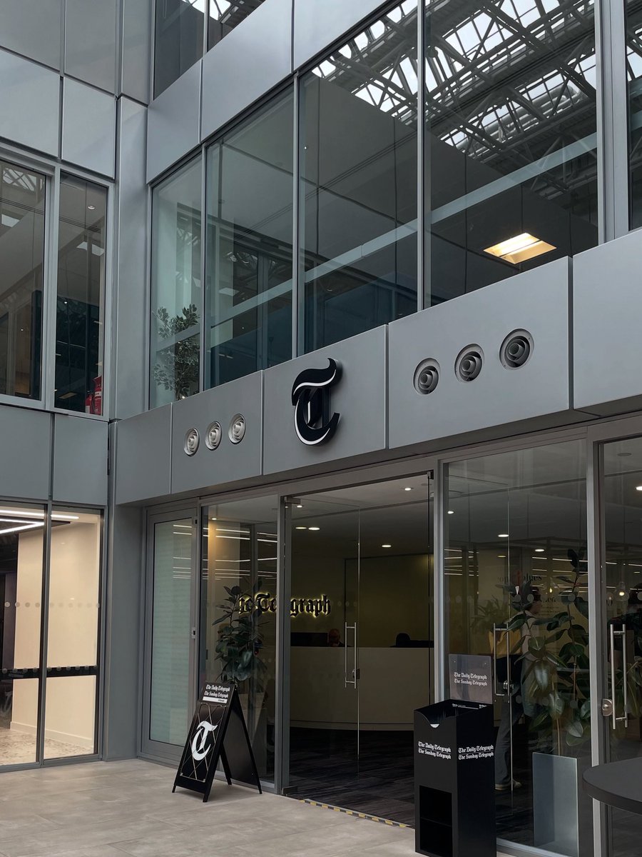 Temporarily in residence at the Telegraph!