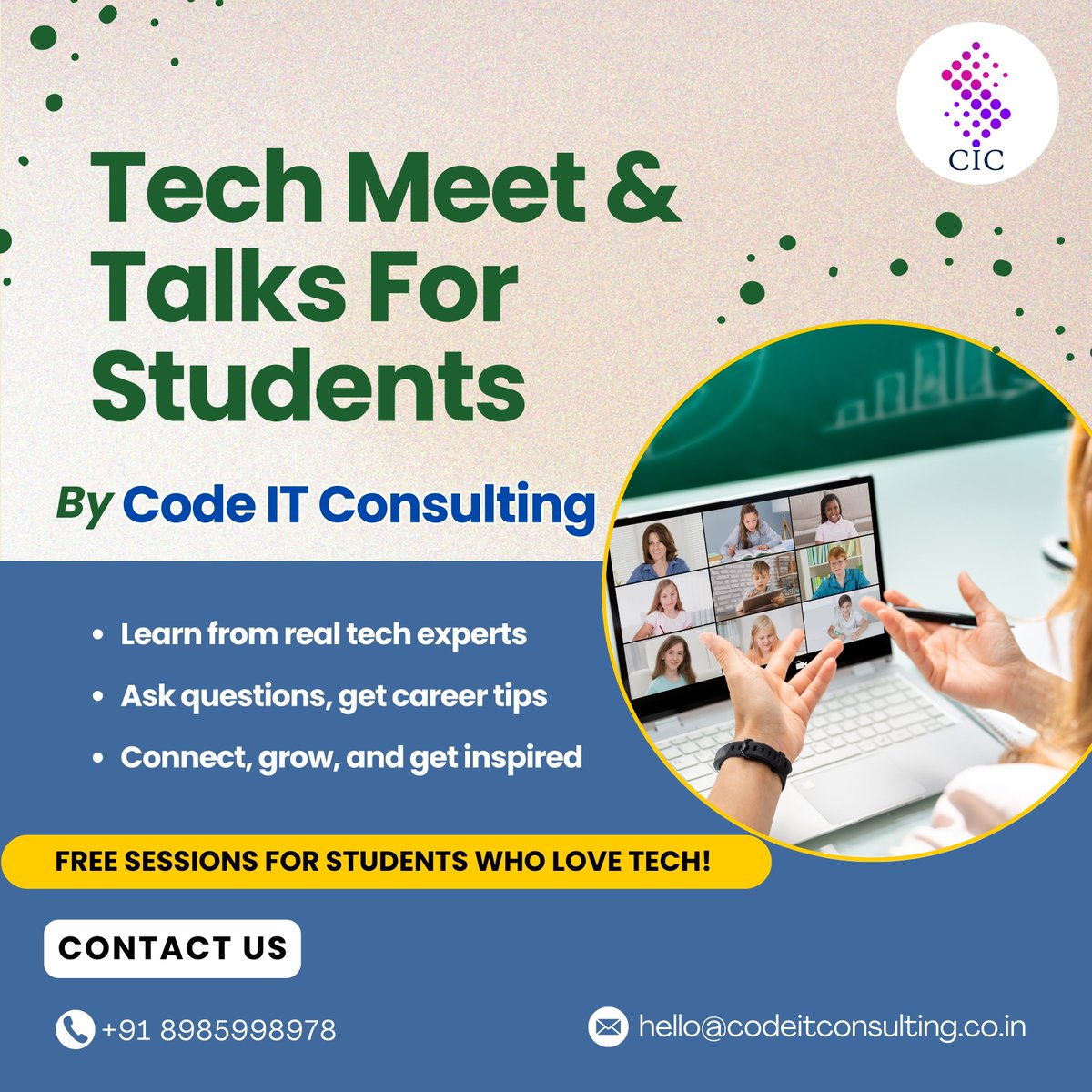 CodeIT_co's tweet image. Join expert-led seminars at Peptides Knowledge Park – covering Biotech, Bioinformatics, Microbiology, Biochemistry, and Nanotech.
💡 Learn. Ask. Grow – Online or Offline.
🎓 Where science meets learning.
👉 Register now!
#LifeSciences #BiotechSeminar #PeptidesKnowledgePark