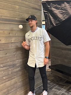 A proud moment for the Marks family.  Easton Marks is officially a member of the Colorado Rockies!!!!  We’re very proud of you Easton and excited to watch your journey!!  <a href="/Arapahoe_FB/">Arapahoe High School Football</a>⁩ ⁦<a href="/ahswarriors/">Arapahoe High School</a>⁩ ⁦<a href="/ArapSports/">Arapahoe Athletics</a>⁩ ⁦<a href="/arapahoetribe/">Arapahoe Tribe</a>⁩ ⁦<a href="/ArapBaseball/">Arapahoe Baseball</a>⁩