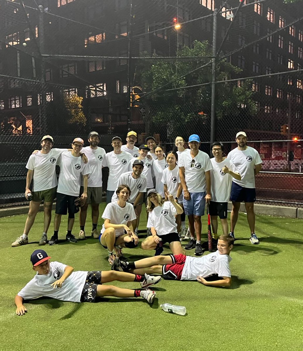 jrrosenb's tweet image. a successful inaugural game for the @MotherJones softball team.
thank you to the two children, big E and mikey, for playing with us and exclusively calling me "coach"