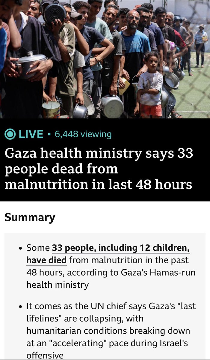 ggectee's tweet image. Actually, died from malnutrition, due to Israel’s systematic starvation of the population. It’s called genocide, a word the BBC still won’t use.