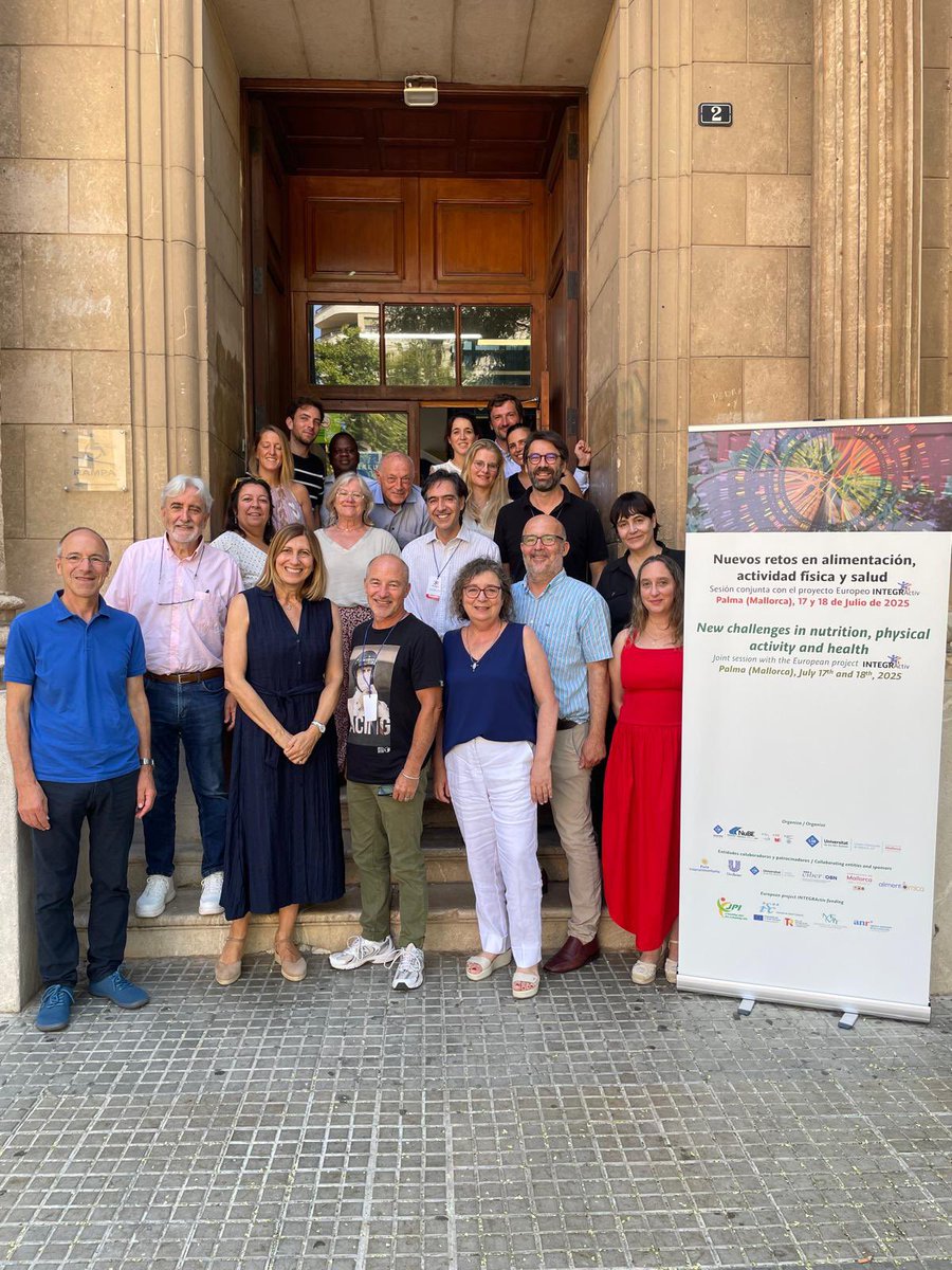 integractiv_jpi's tweet photo. 8th INTEGRActiv meeting
Friday, July 18th, 2025 (9:00-13:30)
Venue: Sala de Juntas. Edificio Sa Riera. Universitat de les Illes Balears https://t.co/oOi25wAzn2