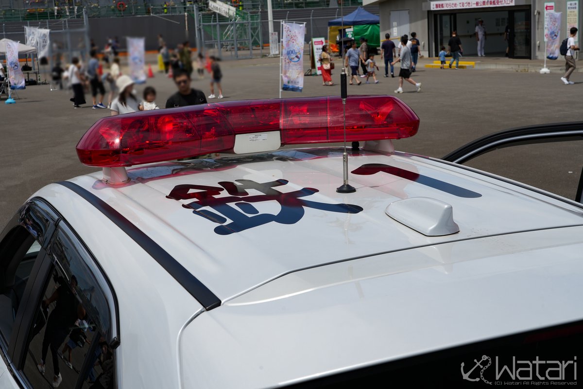 ddk121_ygm's tweet image. 2025/7/20
「安潟みなとまつり」装備品展示
・無線警ら車(高床4WD) 鉄1
青森県警察 鉄道警察隊
三菱・エクリプスクロスPHEV
鉄警隊の配属ながら、災害派遣や県外への応援の際は、他の部隊へ優先的に貸し出されているとの事。
豪雪地帯の本市での運用は良好だとか
#青森県警察