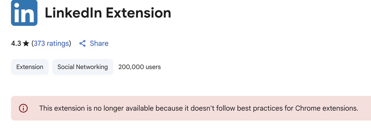 Bacon_Is_King's tweet image. I see LinkedIn continues its rapid descent into irrelevance