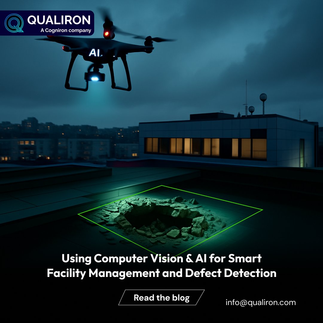 qualiron's tweet image. Facility management is evolving—with AI at its core. From detecting cracks to analyzing surveillance, computer vision boosts proactive ops. See how Qualiron ensures real-world AI accuracy and safety.

🔗 qualiron.com/blogs/using-co…

#SmartFacilities #AIInOperations #Qualiron
