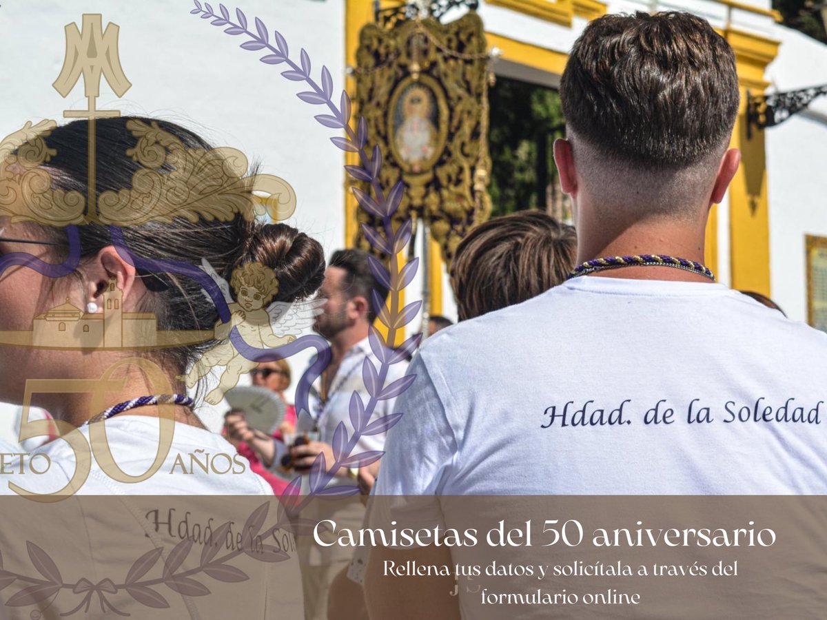 𝐂𝐀𝐌𝐈𝐒𝐄𝐓𝐀𝐒 𝐃𝐄𝐋 𝟓𝟎 𝐀𝐍𝐈𝐕𝐄𝐑𝐒𝐀𝐑𝐈𝐎. Solicítala a través del enlace : docs.google.com/forms/d/e/1FAI…