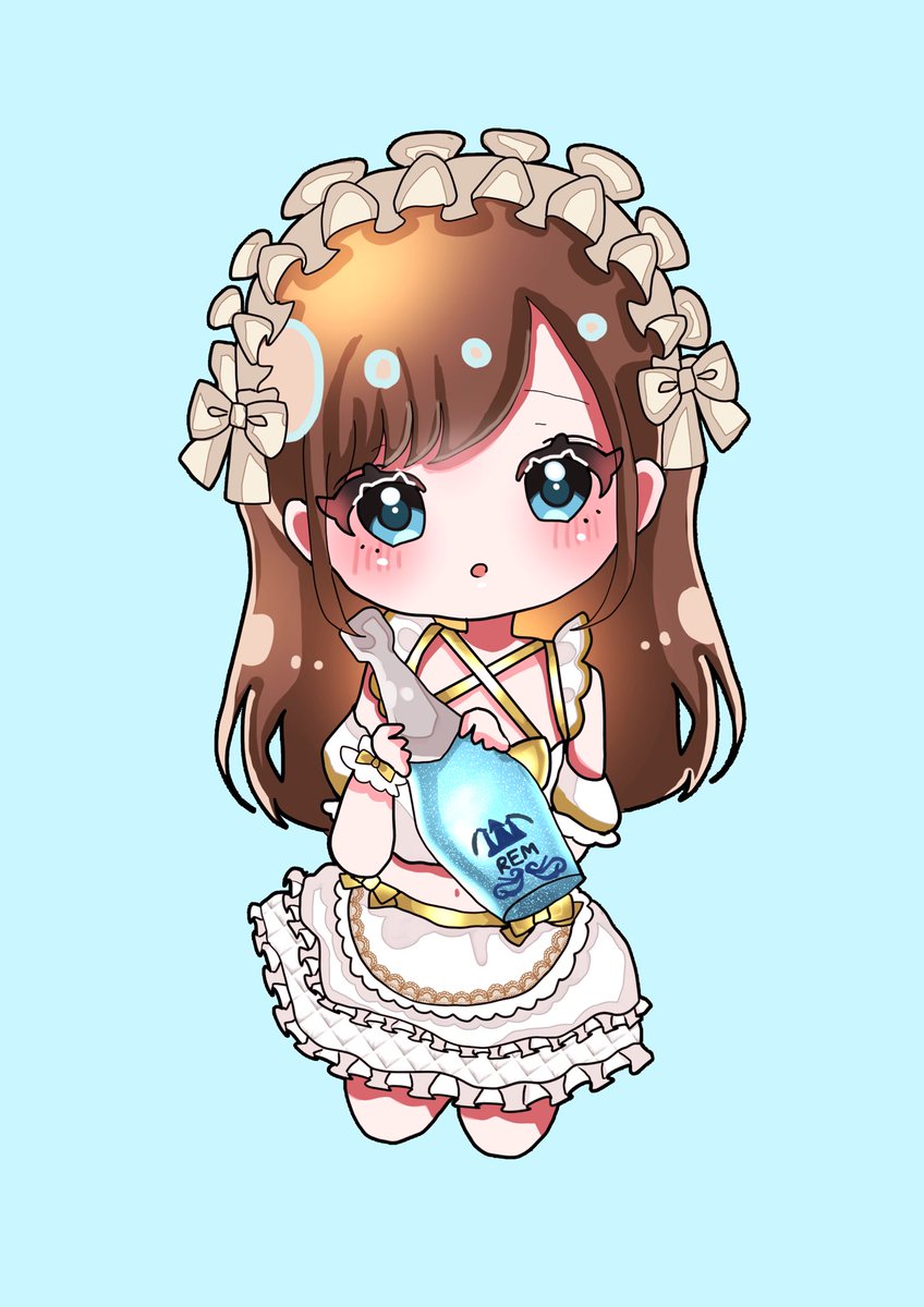 コンセプトカフェ、Lv20のSDイラスト担当しました💮
#イラスト依頼 
#illustration  
#イラスト依頼受付中