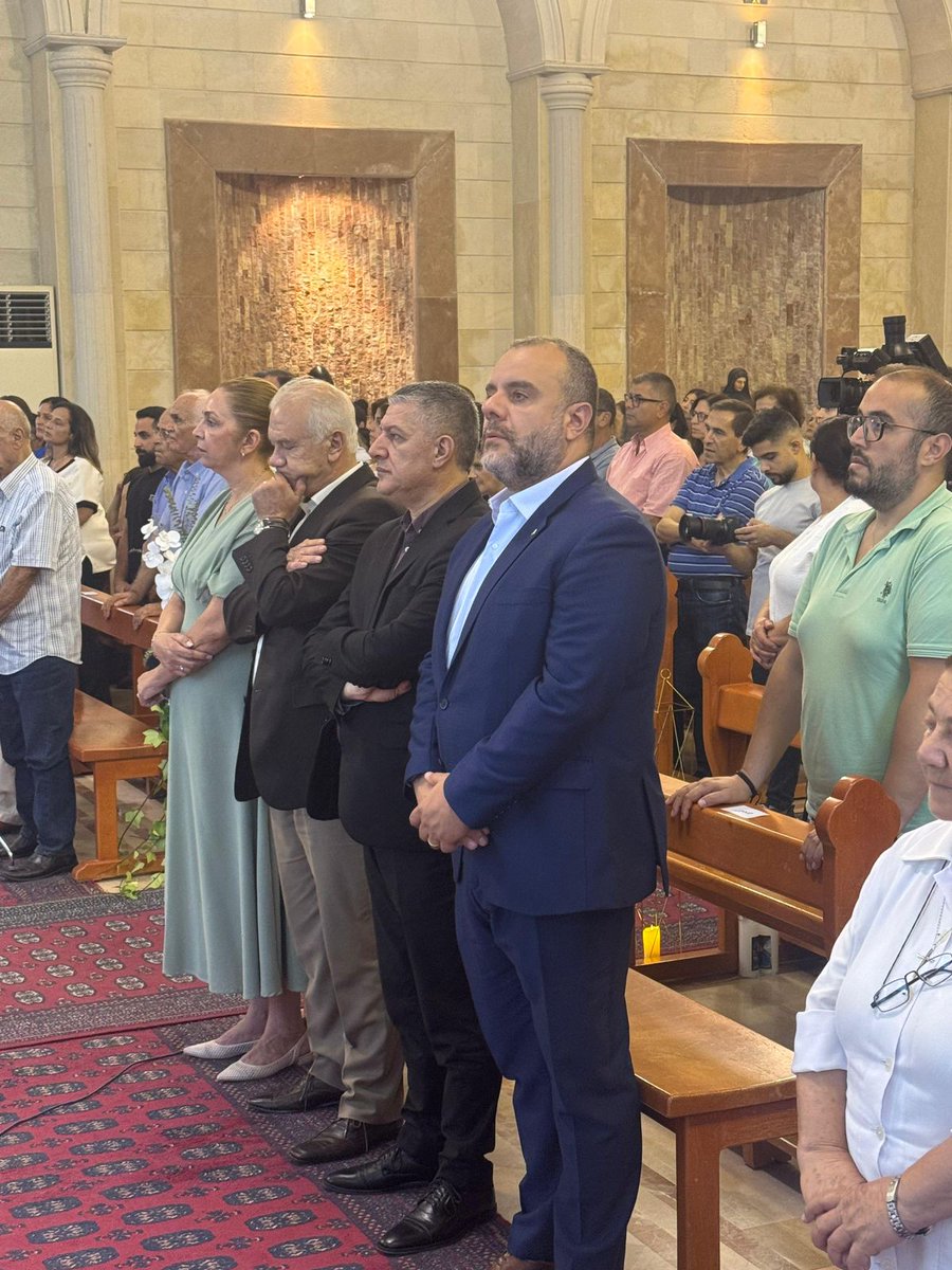 Adib Abdel Massih - أديب عبد المسيح (@abdelmassihadib) on Twitter photo شاركت في استقبال ذخائر القديسة مريم المجدلية في رعيتها في المجدل الكورة، وسط أجواء إيمانية مميّزة، تلاه قداس احتفالي جمع أبناء الرعية والمؤمنين في لقاء روحي عابق بالمحبة والإيمان.
<a href="/Masahalb/">Masaha - مساحة</a>
#masahalb #adibabdelmassih
#مريم_المجدلية #ذخائر #المجدل
#مساحة #أديب_عبد_المسيح شاركت في استقبال ذخائر القديسة مريم المجدلية في رعيتها في المجدل الكورة، وسط أجواء إيمانية مميّزة، تلاه قداس احتفالي جمع أبناء الرعية والمؤمنين في لقاء روحي عابق بالمحبة والإيمان.
<a href="/Masahalb/">Masaha - مساحة</a>
#masahalb #adibabdelmassih
#مريم_المجدلية #ذخائر #المجدل
#مساحة #أديب_عبد_المسيح