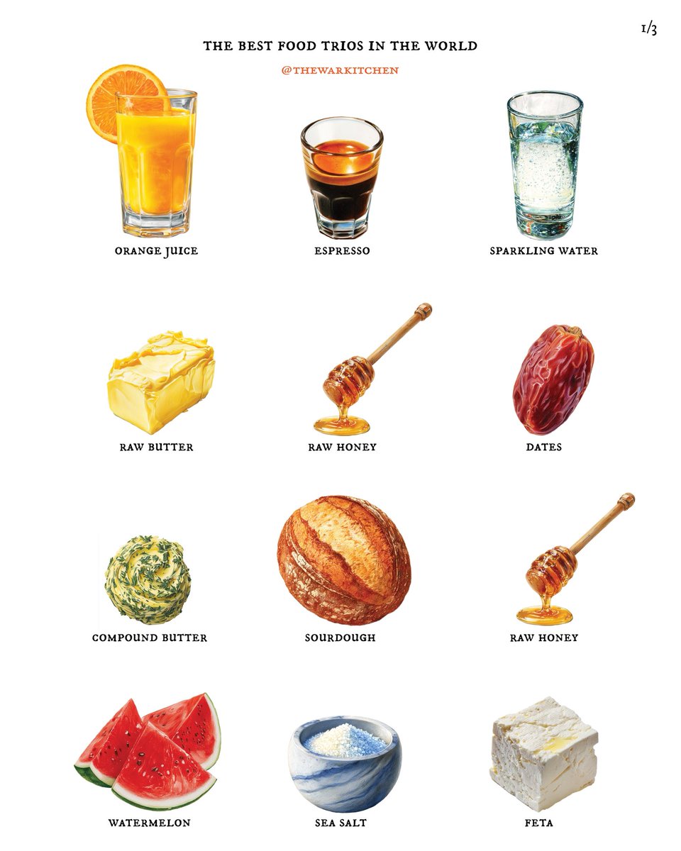 The best food trios in the world