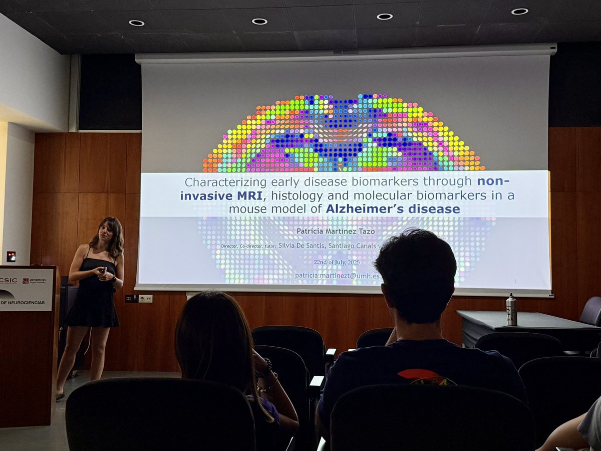 Silvia De Santis (@si_de_santis) on Twitter photo <a href="/PMartinezTazo/">Patricia Martínez Tazo</a> presenting the final progress report for her thesis - tons of data there, very promising findings and more about to come! <a href="/LabMri/">DeSantis_Lab</a> <a href="/PMartinezTazo/">Patricia Martínez Tazo</a> presenting the final progress report for her thesis - tons of data there, very promising findings and more about to come! <a href="/LabMri/">DeSantis_Lab</a>