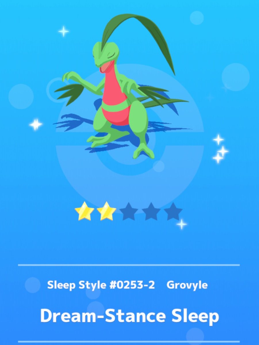 AidanWade8's tweet image. #PokemonSleep2nd #PokemonSleep
Grovyle!