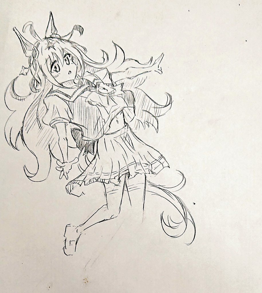 umieri24's tweet image. ラクガキ☘️
時間が無かったので、また今度続き描きますw

ネオユニヴァース❇️