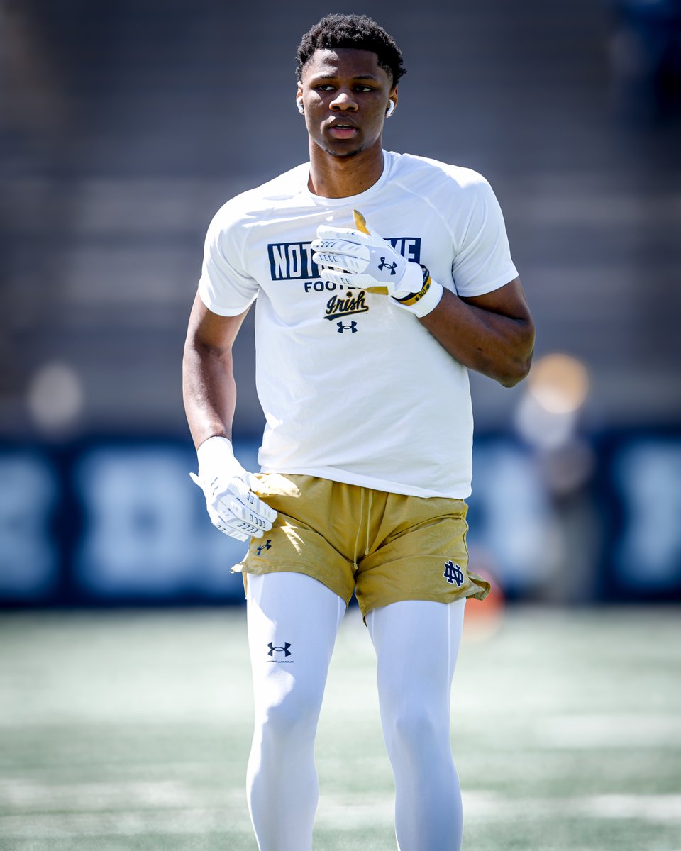 mattfreeman05_'s tweet image. Notre Dame S Tae Johnson Looking to Breakout Following Big Spring
“He's got good size. He can run. He's getting his hands on balls and you can see him breaking out of the middle. Like, ‘Man, who the hell is this?’" - Chris Ash on Tae Johnson
irishsportsdaily.com/s/25834/notre-…