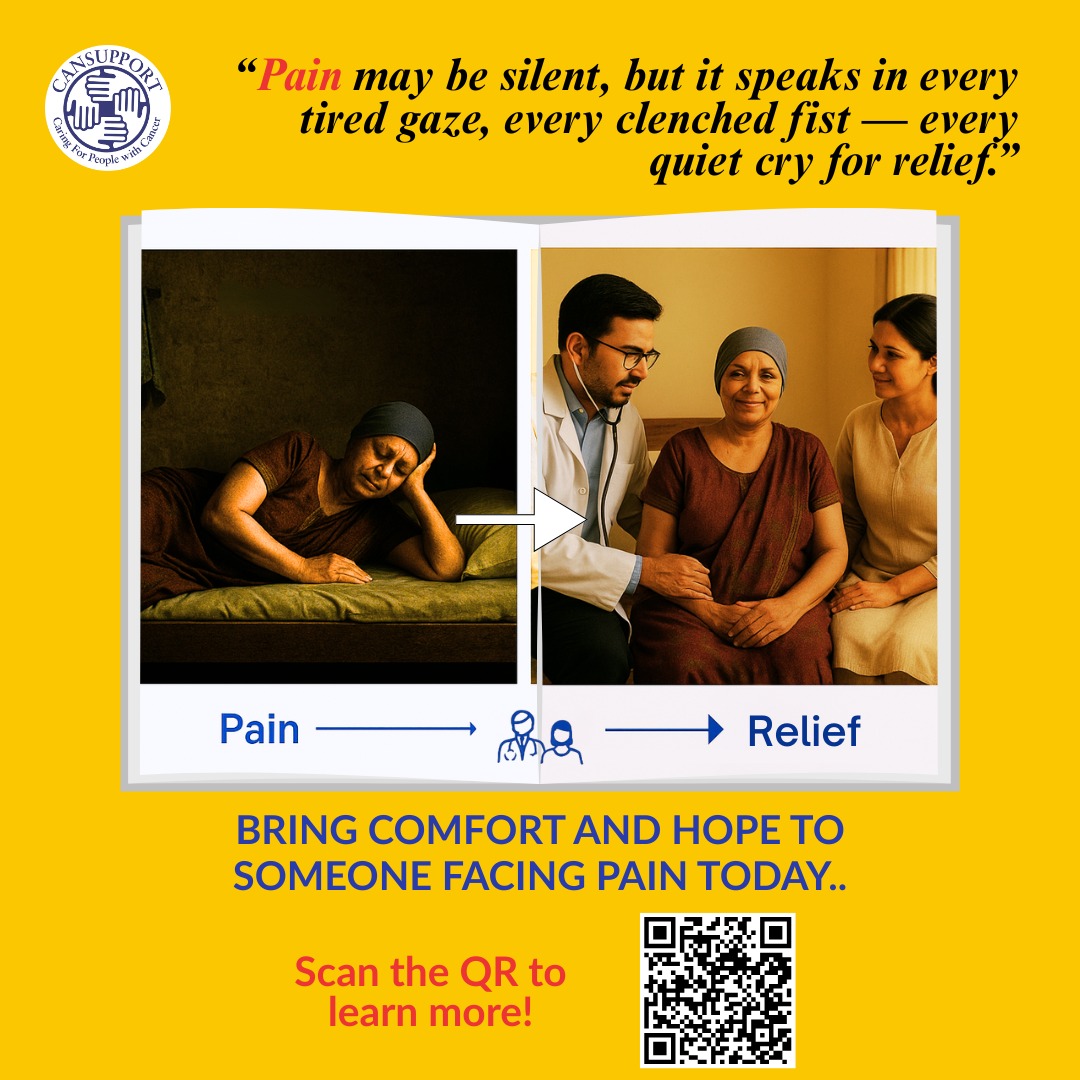 Bring relief and comfort to someone today!
Donate by scanning the QR Code or 
cansupport.org/donations/pain…

#CareThatMatters #PalliativeCare #CanSupport